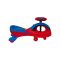Количка без педали със светлини и звуци Qitong Swing Car, Червена