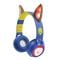Сгъваеми слушалки 2 в 1 с ушички, Lexibook, Paw Patrol, Жак 3.5 мм, Bluetooth