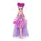 Комплект за игра Sparkle Girlz, Кукла Hair Dreams, Лилава