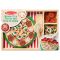 Дървен комплект за игра, Melissa & Doug, Пица Парти, 36 части, 6074863