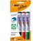 Комплект 4 маркера за бяла дъска, Bic, Velleda Ecolutions
