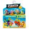 Комплект 4 фигурки, Piratix, Golden Treasure, Captain Hat Trick