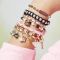 Комплект гривни Juicy Couture Chains and Charms, Make It Real, 138 части
