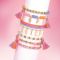 Комплект гривни Juicy Couture Love Letters, Make It Real, 563 части