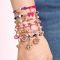 Комплект гривни и бижута Juicy Couture Charmed By Velvet and Pearls, Make It Real