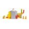 Комплект за игра с фигурки, Paw Patrol, Launch And Spin Spaceship, 6071624