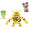 Комплект 3 екшън фигурки, Pokemon, Caterpie, Electuzz и Rockruff