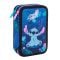 Моливник с 2 отделения, Coolpack, Disney Stitch, Син