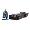 Комплект кола и фигурка от метал, Jada, The Animated Series, Batman и Batmobile, 1:32