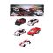 Комплект 5 метални колички, Majorette, Toyota Racing