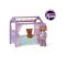 Комплект за игра кукла с креватче и мече, Evi Love, Teddy Bed