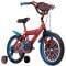 Велосипед с помощни колела, Huffy, Marvel Spiderman, 16 инча, Червено
