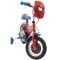 Велосипед с помощни колела, Huffy, Marvel Spiderman, 12 инча, Червено