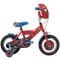 Велосипед с помощни колела, Huffy, Marvel Spiderman, 12 инча, Червено