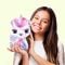 Плюшена играчка за оцветяване, Airbrush Plush, Glow in the dark, Magic Unicorn