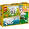 LEGO® Creator - 3 in 1 - Бял заек (31133)