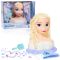 Манекен за прически с аксесоари, Styling Head, Елза Frozen, 18 части