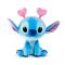 Плюшена играчка, Disney Stitch със сърца, 25 см