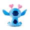Плюшена играчка, Disney Stitch със сърца, 25 см