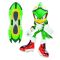 Подвижна фигурка, Jakks Pacific, The Hedgehog, Jet, 10 см