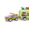 LEGO® Friends - Ремарке за кон и бебе жребче (42695)
