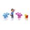 Комплект 4 фигурки, Blues Clues and You, Blue, Magenta, Josh and Shovel and Pail
