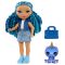 Кукла Rainbow High, Littles Sapphire Bradshaw, Blue, 531197EUC