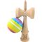 Дървена играчка за сръчност, Kendama X, Super Sticky, 18 см, Многоцветна