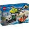 LEGO® City - Самолет, сервизен камион и лодка на въздушна възглавница – ремикс (60505)