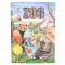 Книжка за оцветяване, Depesche, Create your Zoo 410+ стикери