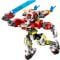 LEGO® Dreamzzz - Тигър-робот на Купър и кола драгстер на Zero (71497)