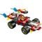 LEGO® Dreamzzz - Тигър-робот на Купър и кола драгстер на Zero (71497)