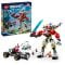 LEGO® Dreamzzz - Тигър-робот на Купър и кола драгстер на Zero (71497)