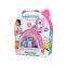 Комплект 3 фигурки, Squishmallows, Squish a longs, Party Pack On the Go, 9 аксесоара