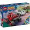 LEGO® Sonic The Hedgehog - Колата на Silver срещу чудовищния камион на Нъкълс (77118)