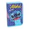 Моливник с 1 цип и 2 удължения, Disney Stitch, Aloha, Син