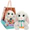 Интерактивна плюшена играчка, Baby Paws, Зайче, 24см
