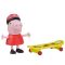 Фигурка Peppa Pig със скейтборд, 7 см F3758