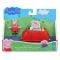 Комплект фигурка и количка, Peppa Pig, Little Red Car, F2212