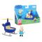 Комплект фигурка и хеликоптер, Peppa Pig, Little Helicopter, F2742