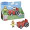 Комплект фигурка и мини превозно средство, Peppa Pig, Little Tractor, F4391