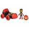 Комплект фигурка с количка, Spidey, Miles и Drill Spinner, F72535