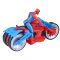 Комплект фигурка с мотоциклет, Spiderman, Web Blast Cycle, 10 см, F6899