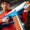 Бластер с 80 дунапренени стрелички, Nerf, N1 Series, Infinite