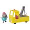 Комплект фигурка и камион с кран, Peppa Pig, Granddad Dog, F9519