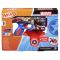 Бластер с 10 дунапренени стрелички, Nerf, Captain America, F9717