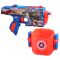 Бластер с 10 дунапренени стрелички, Nerf, Captain America, F9717