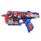 Бластер с 10 дунапренени стрелички, Nerf, Captain America, F9717