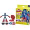 Комплект за игра с фигурка, Play-Doh, Marvel, Captain America, G0056