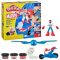 Комплект за игра с фигурка, Play-Doh, Marvel, Captain America и Moto Slicer, G0555
